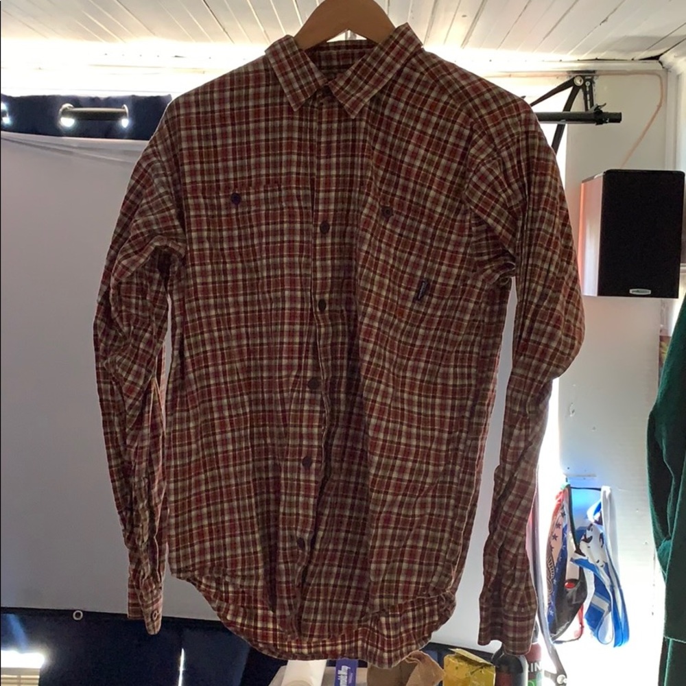 Patagonia light flannel shirt